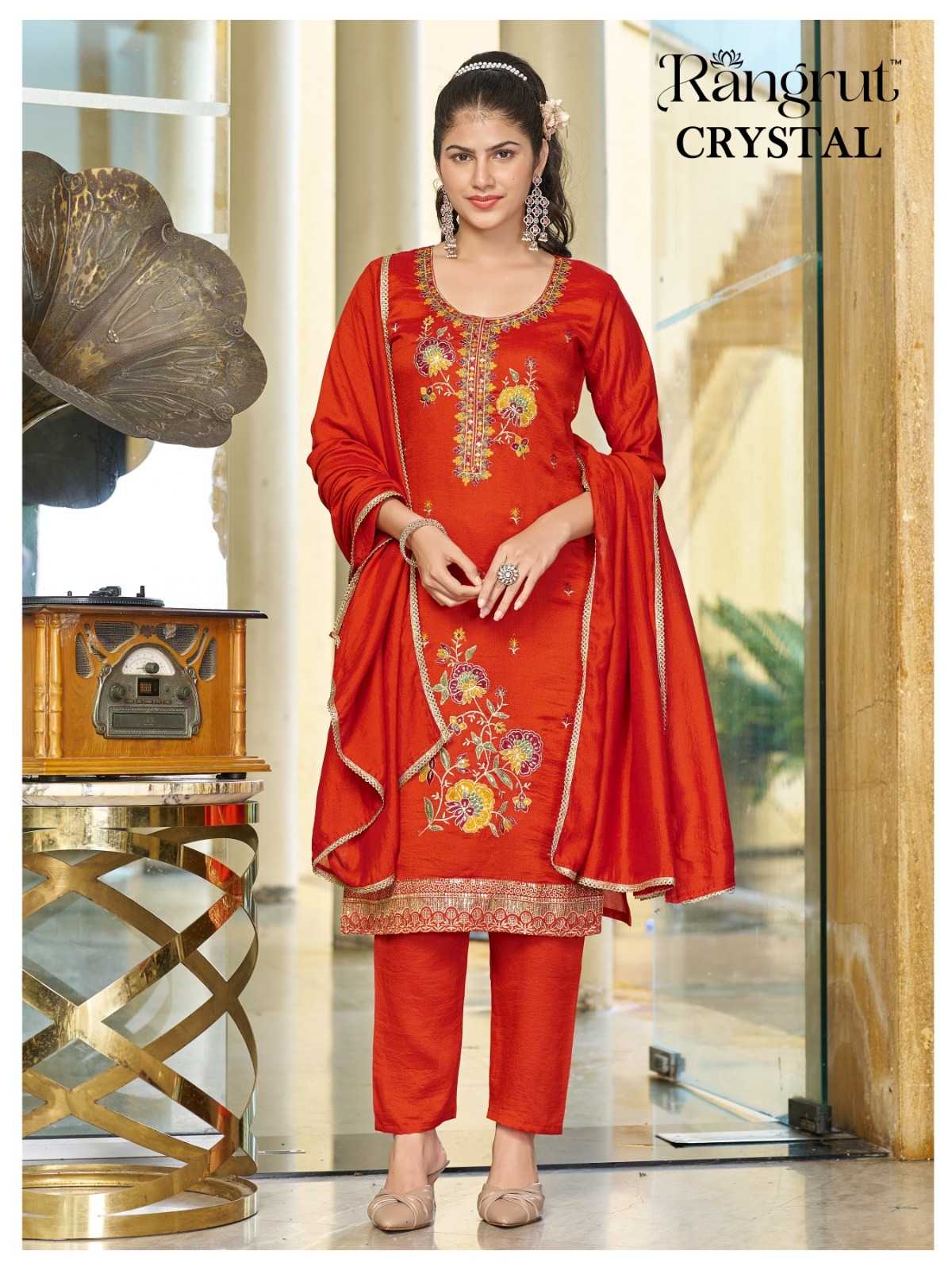 YNF Wholesale Vichitra Silk Ladies Silk Suit  | Surat Manufacturer