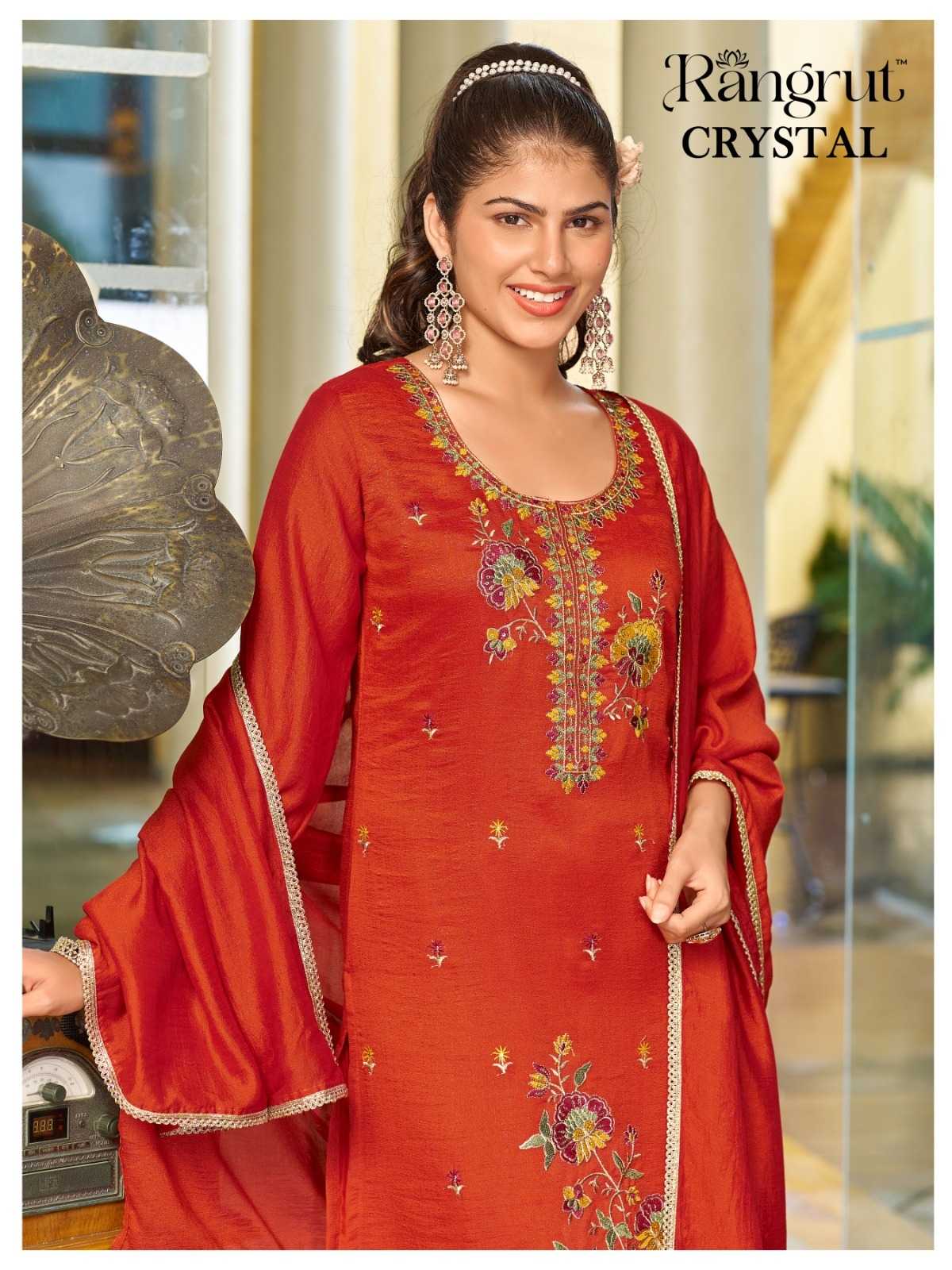 YNF Wholesale Vichitra Silk Ladies Silk Suit  | Surat Manufacturer