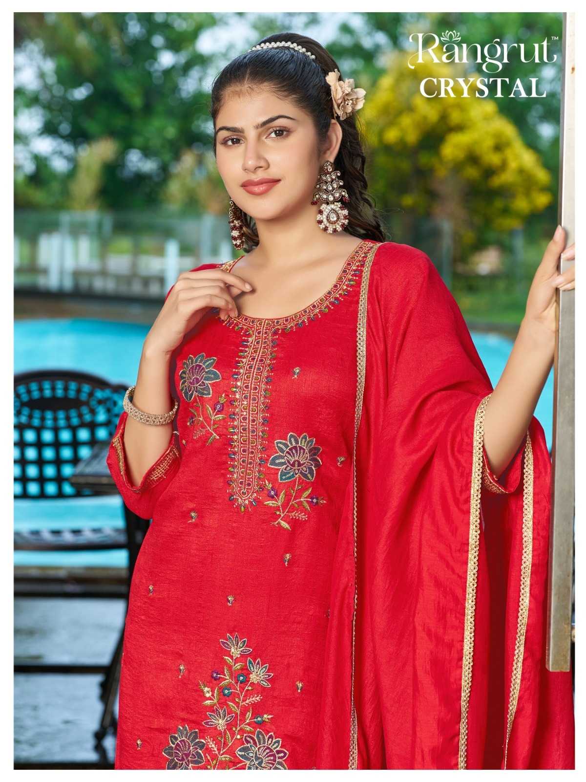 YNF Wholesale Vichitra Silk Ladies Silk Suit  | Surat Manufacturer