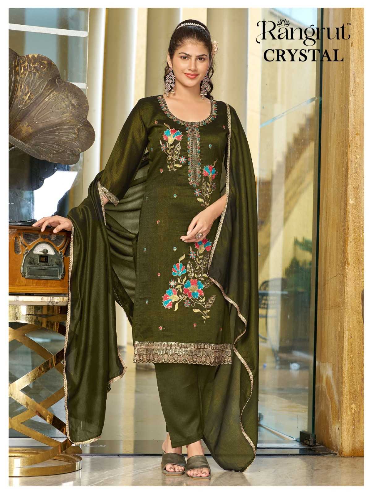 YNF Wholesale Vichitra Silk Ladies Silk Suit  | Surat Manufacturer