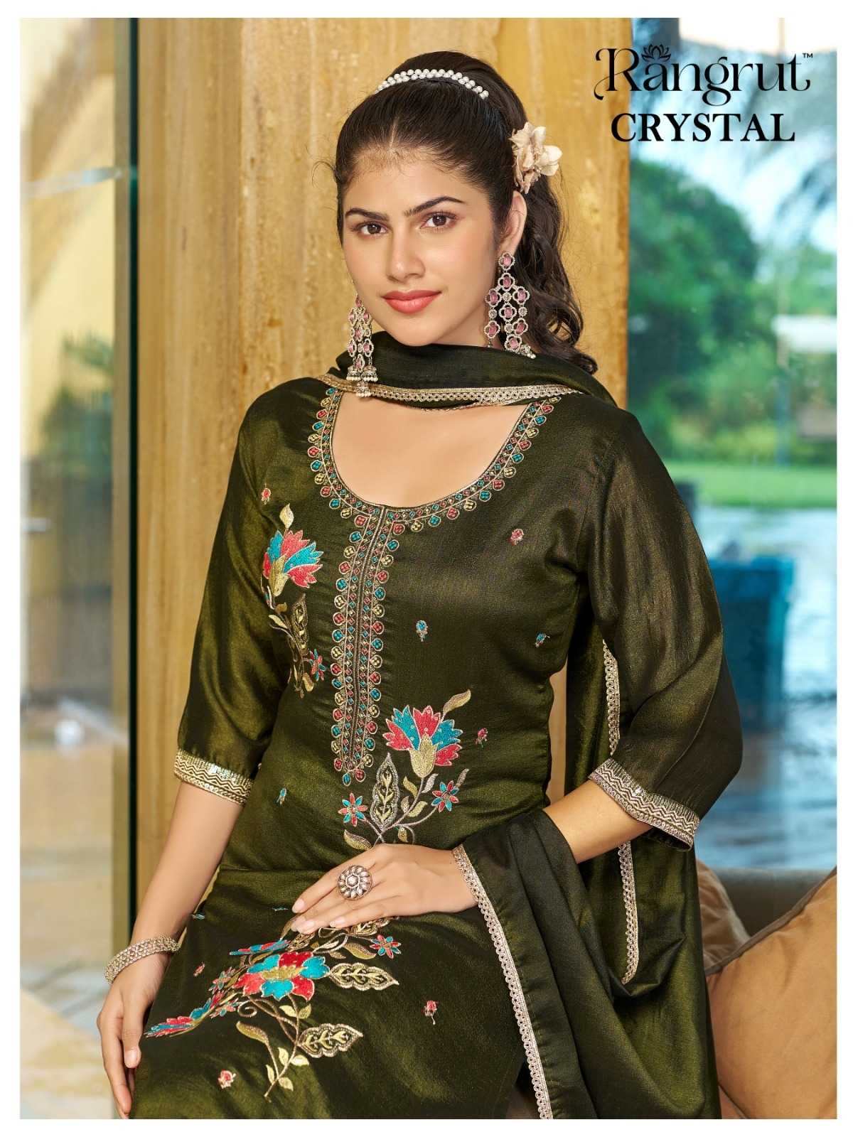 YNF Wholesale Vichitra Silk Ladies Silk Suit  | Surat Manufacturer
