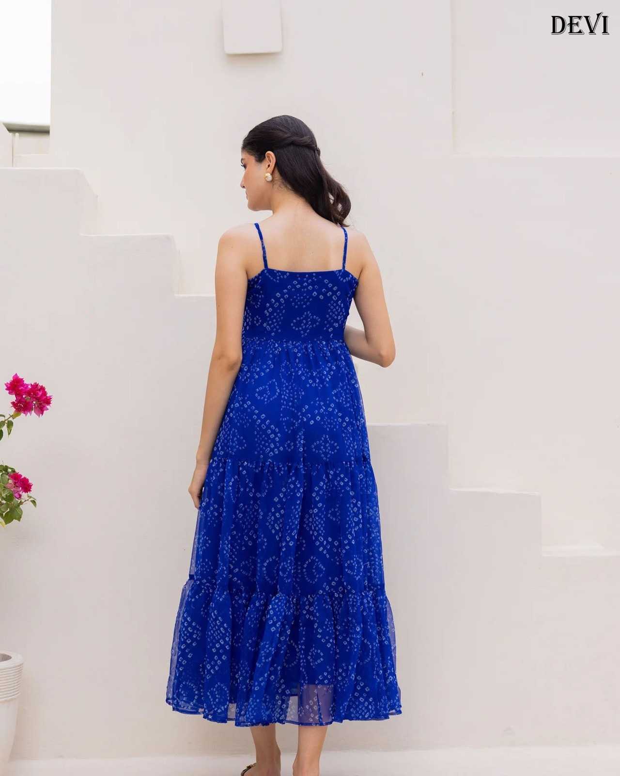 YNF Wholesale Faux Georgette Printed Gowns  | Surat Manufacturer