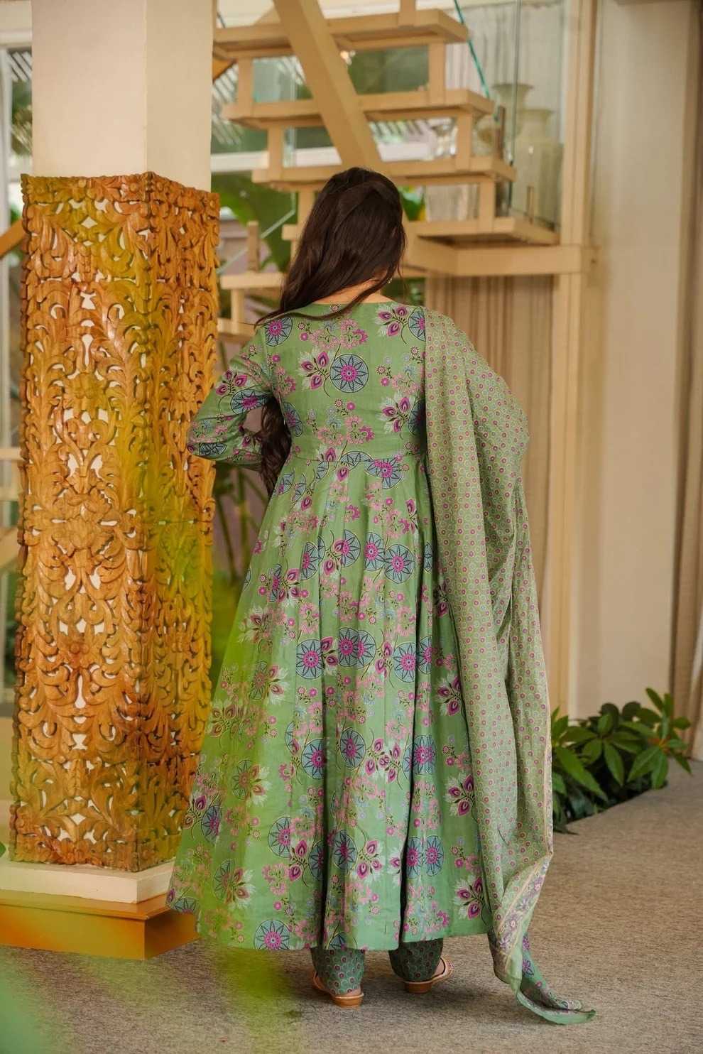 YNF Wholesale Soft Cotton Silk Palazzo Suit  | Surat Manufacturer