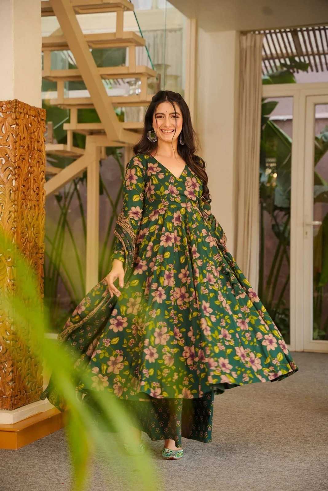 YNF Wholesale Soft Cotton Silk Palazzo Suit  | Surat Manufacturer