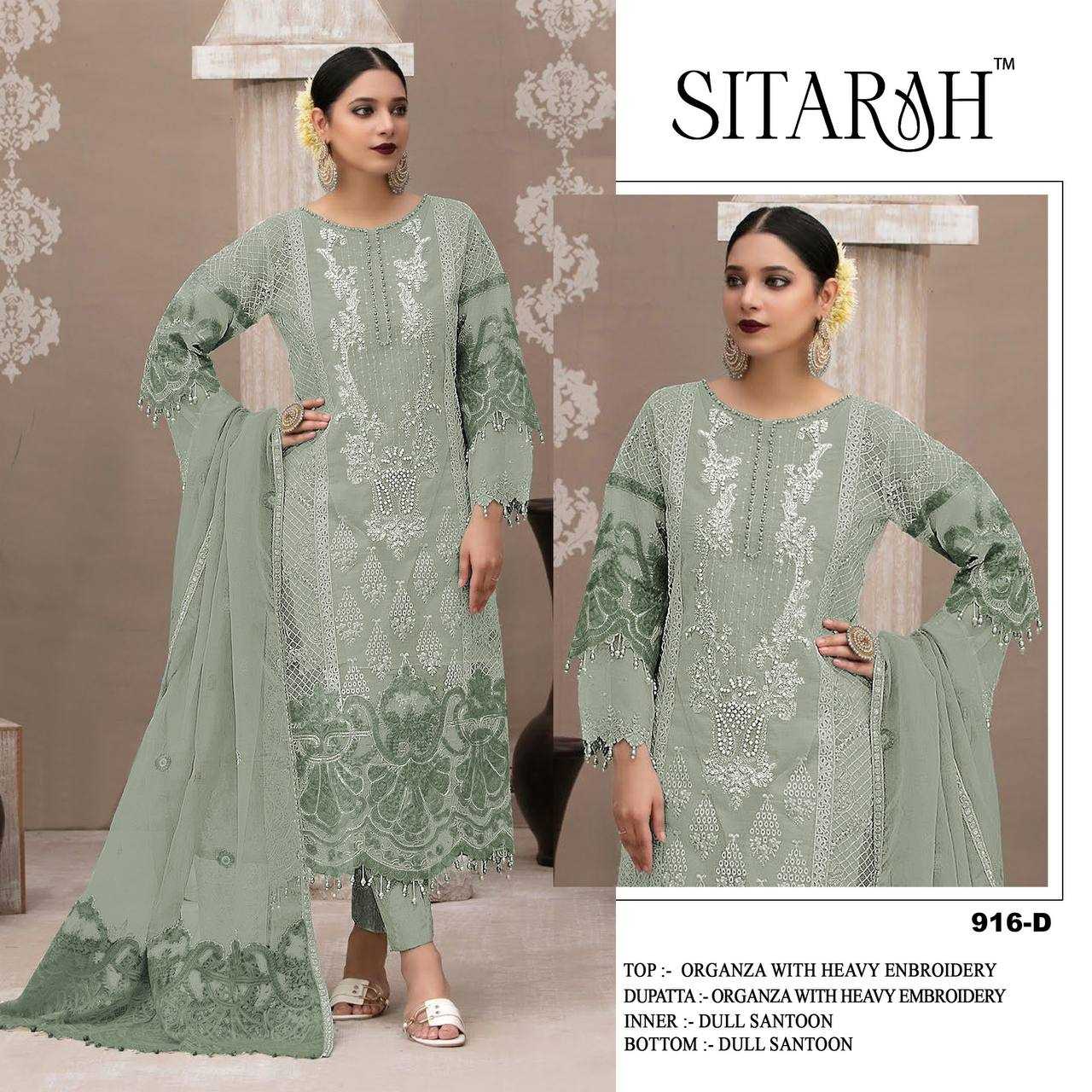 YNF Wholesale Organza Silk Ladies Silk Suit KESH744 SITARAH 916 | Surat Manufacturer