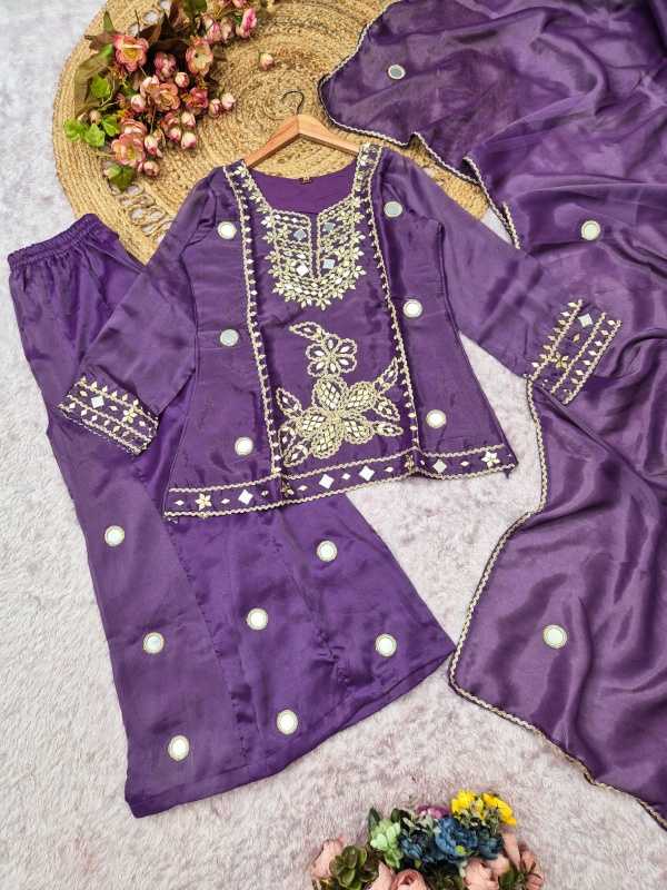 YNF Wholesale Silk Sharara Salwar Suits  | Surat Manufacturer