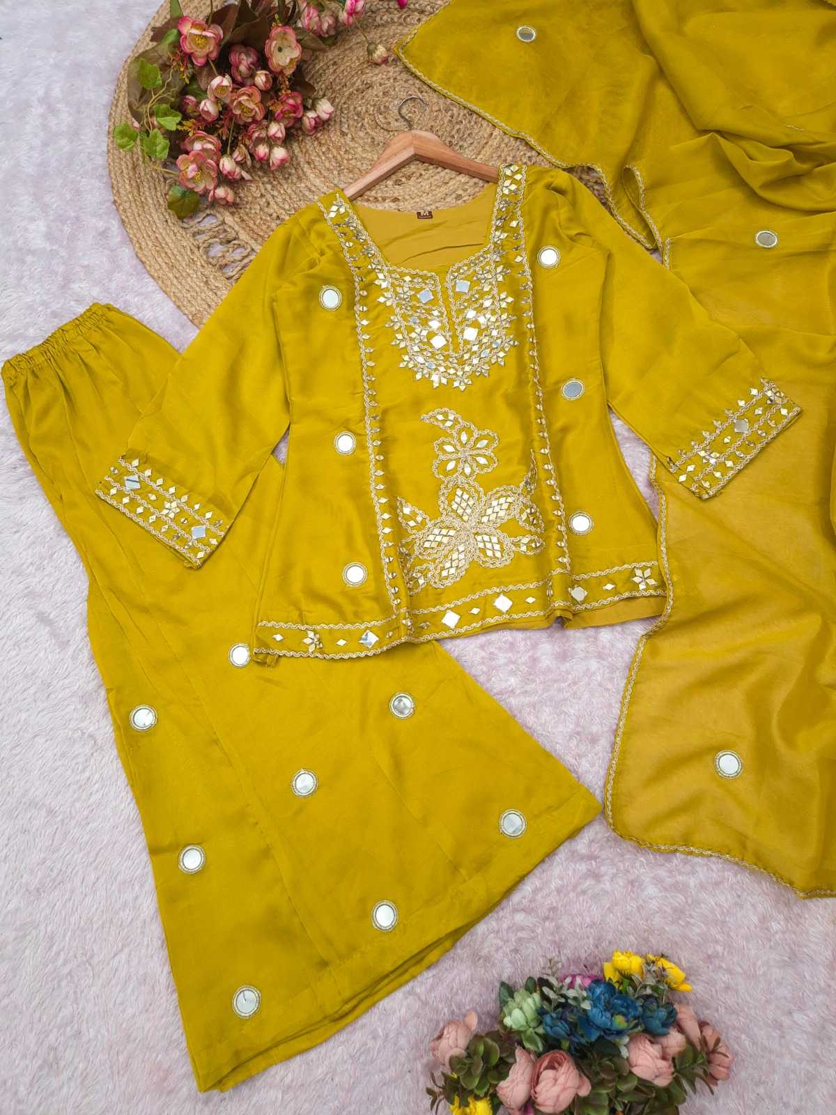 YNF Wholesale Silk Sharara Salwar Suits  | Surat Manufacturer