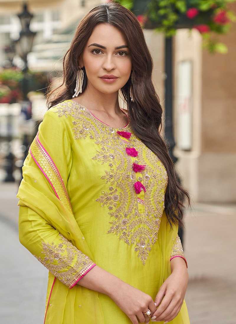 YNF Wholesale Vichitra Silk Designer Kurtis  | Surat Manufacturer