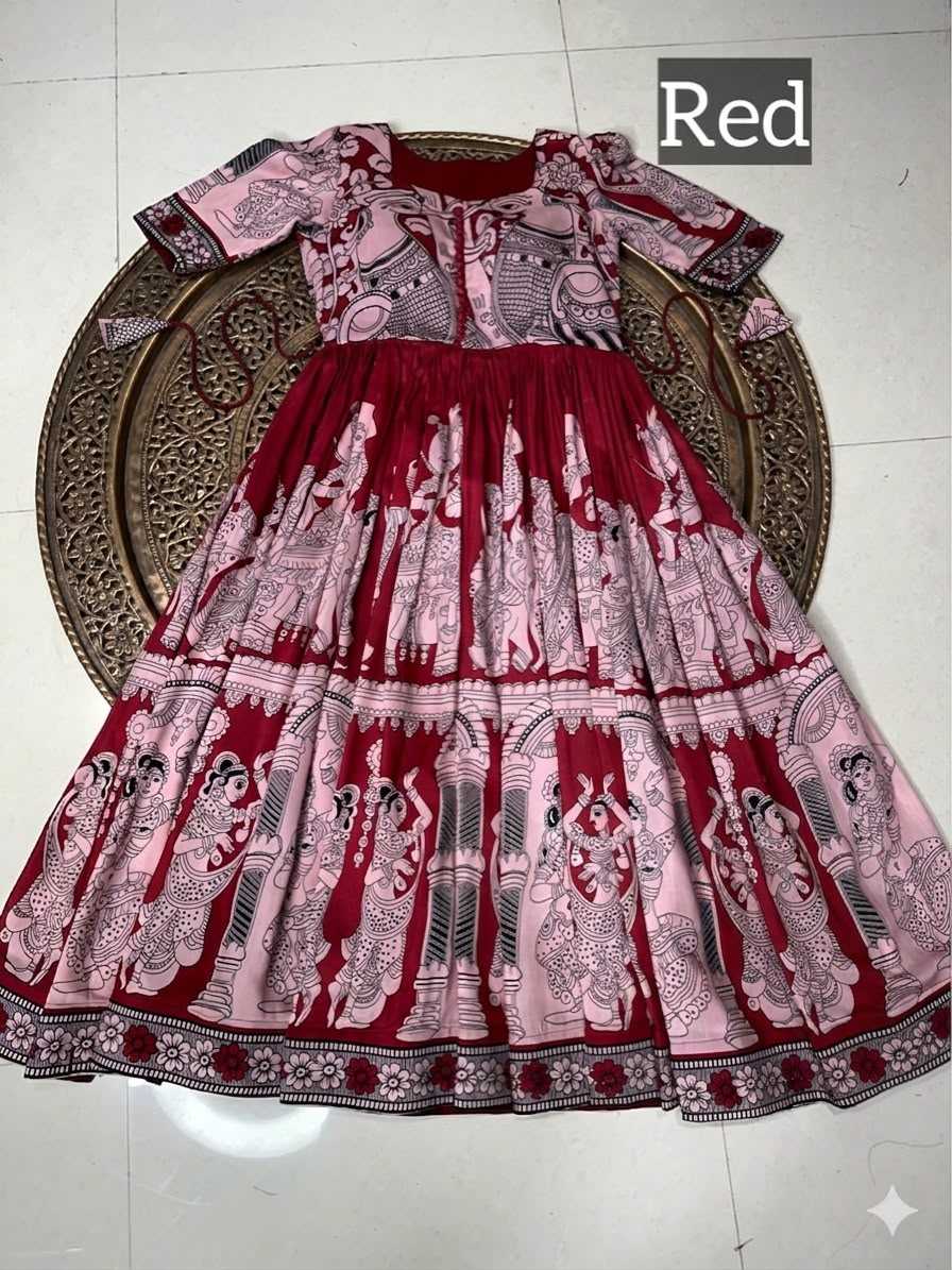 YNF Wholesale Muslin Printed Gowns  | Surat Manufacturer