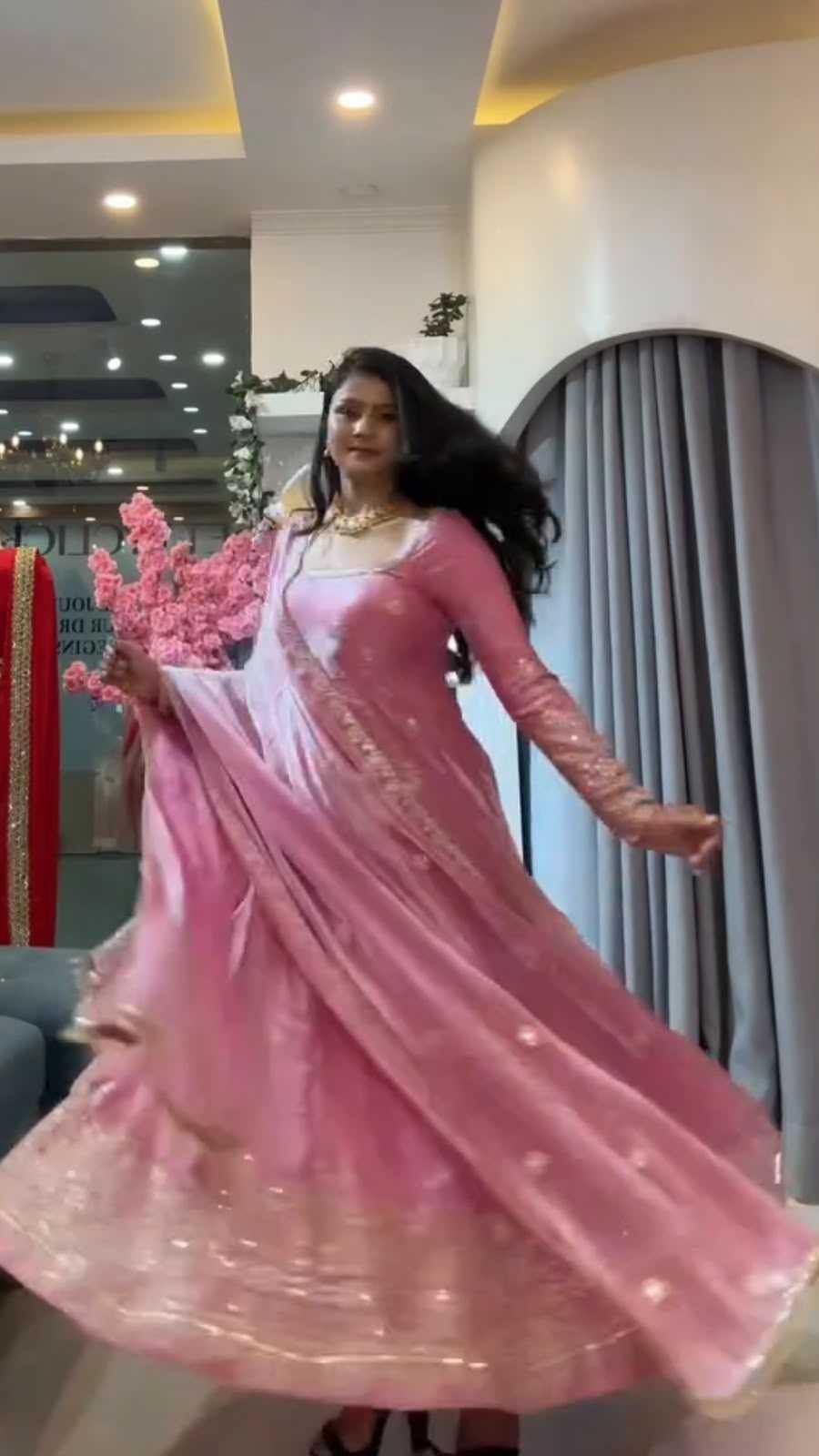 YNF Wholesale Silk Fancy Gowns  | Surat Manufacturer
