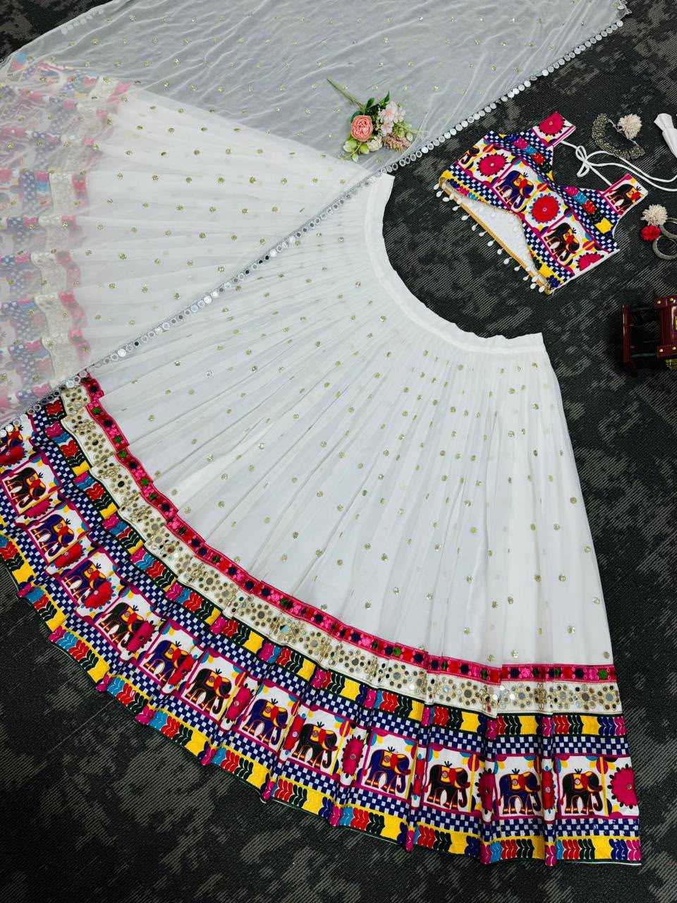 YNF Wholesale Faux Georgette Traditional Lehenga  | Surat Manufacturer