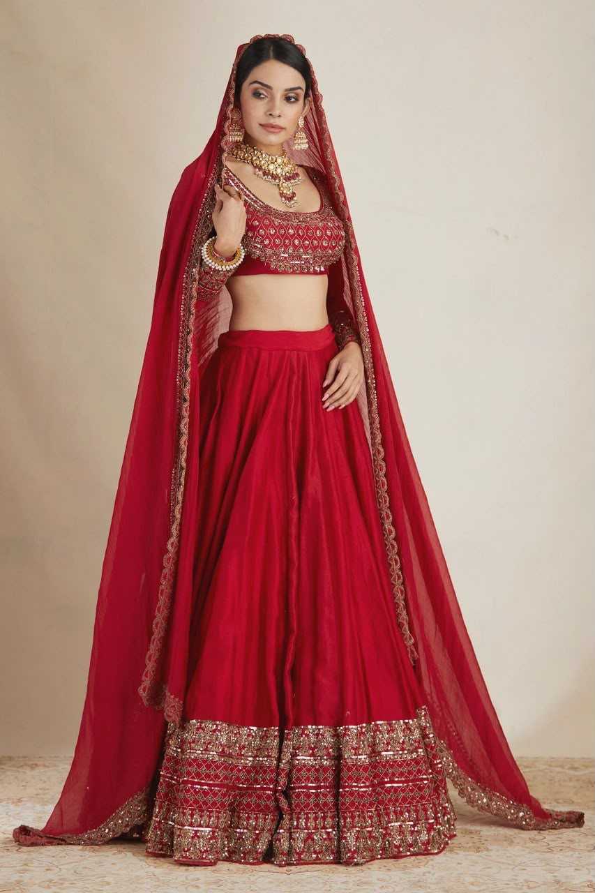 YNF Wholesale Vichitra Silk Silk Lehenga  | Surat Manufacturer