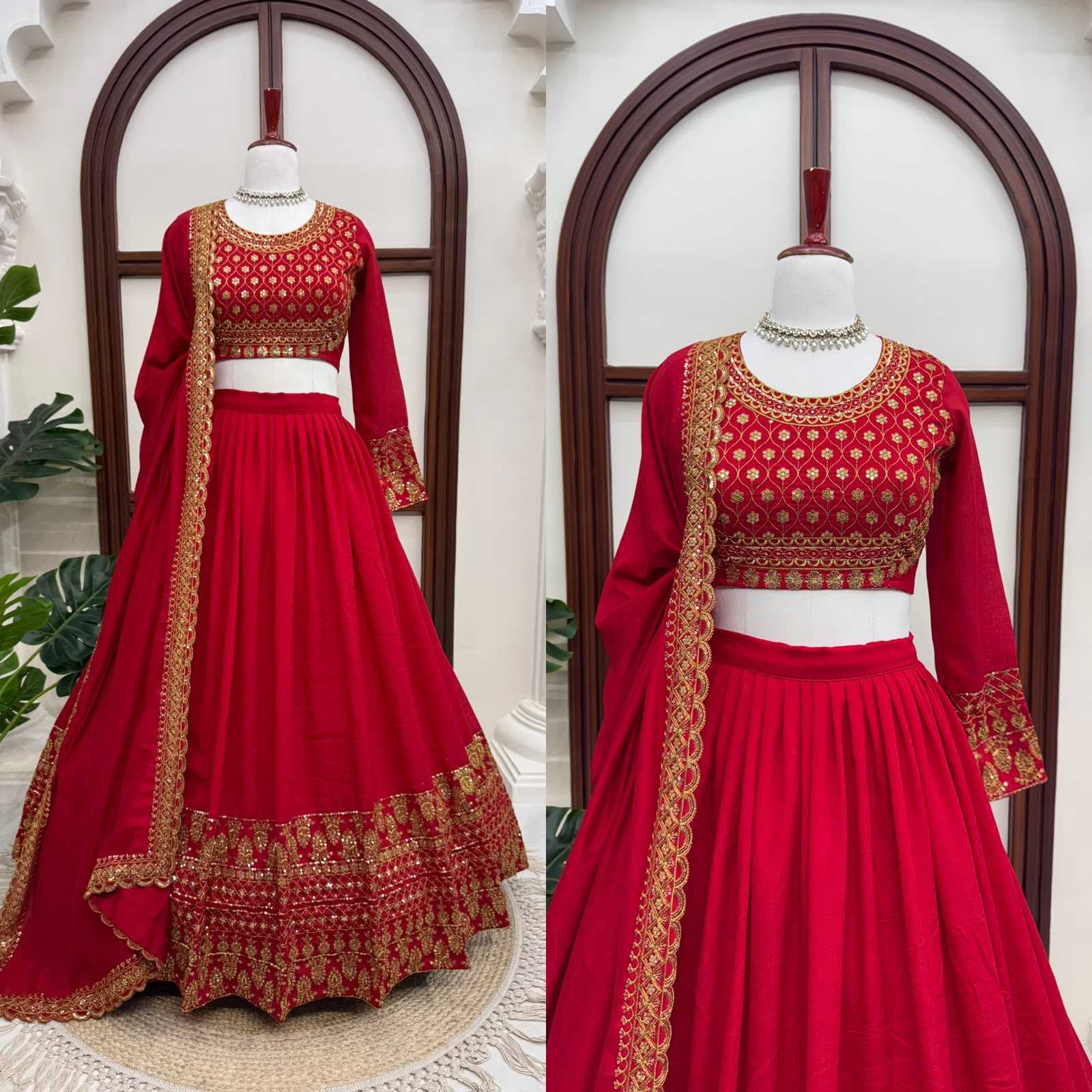 YNF Wholesale Vichitra Silk Silk Lehenga  | Surat Manufacturer