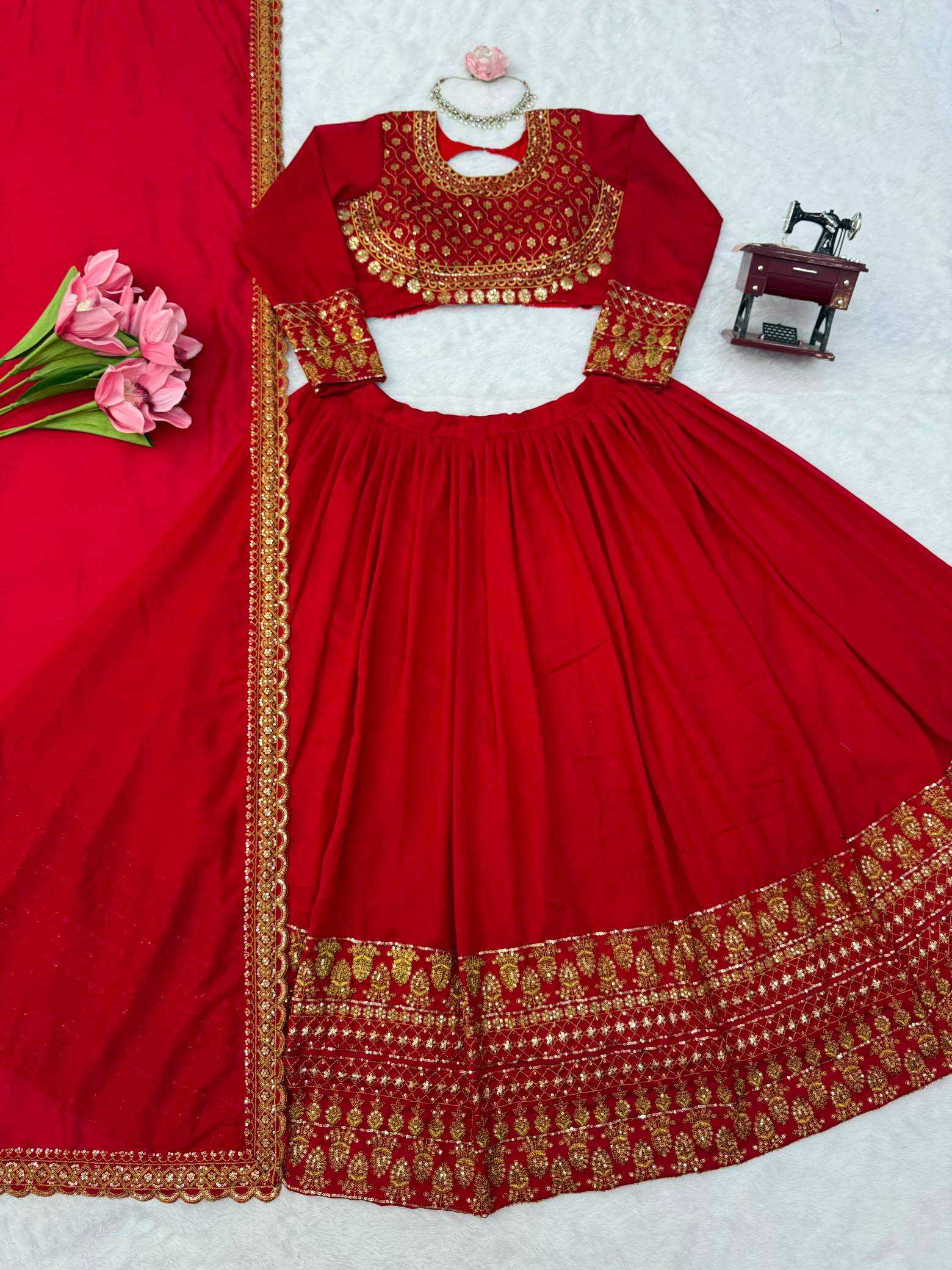 YNF Wholesale Vichitra Silk Silk Lehenga  | Surat Manufacturer