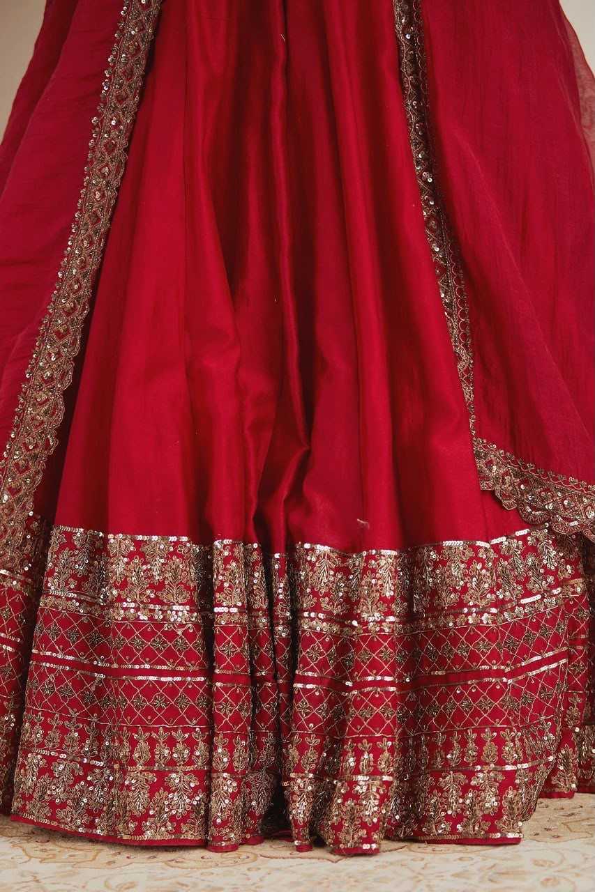 YNF Wholesale Vichitra Silk Silk Lehenga  | Surat Manufacturer