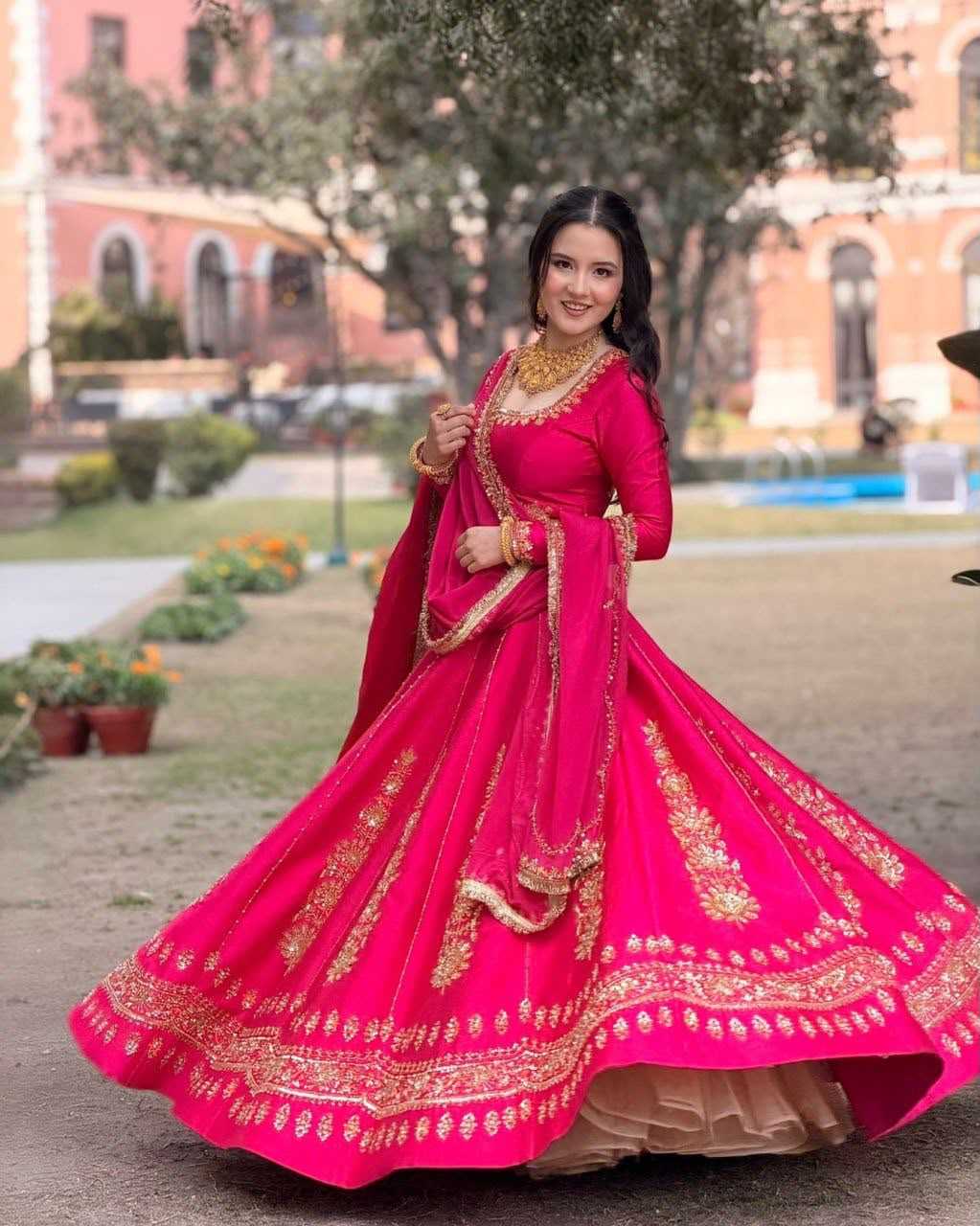 YNF Wholesale Chinon Designer Lehenga  | Surat Manufacturer