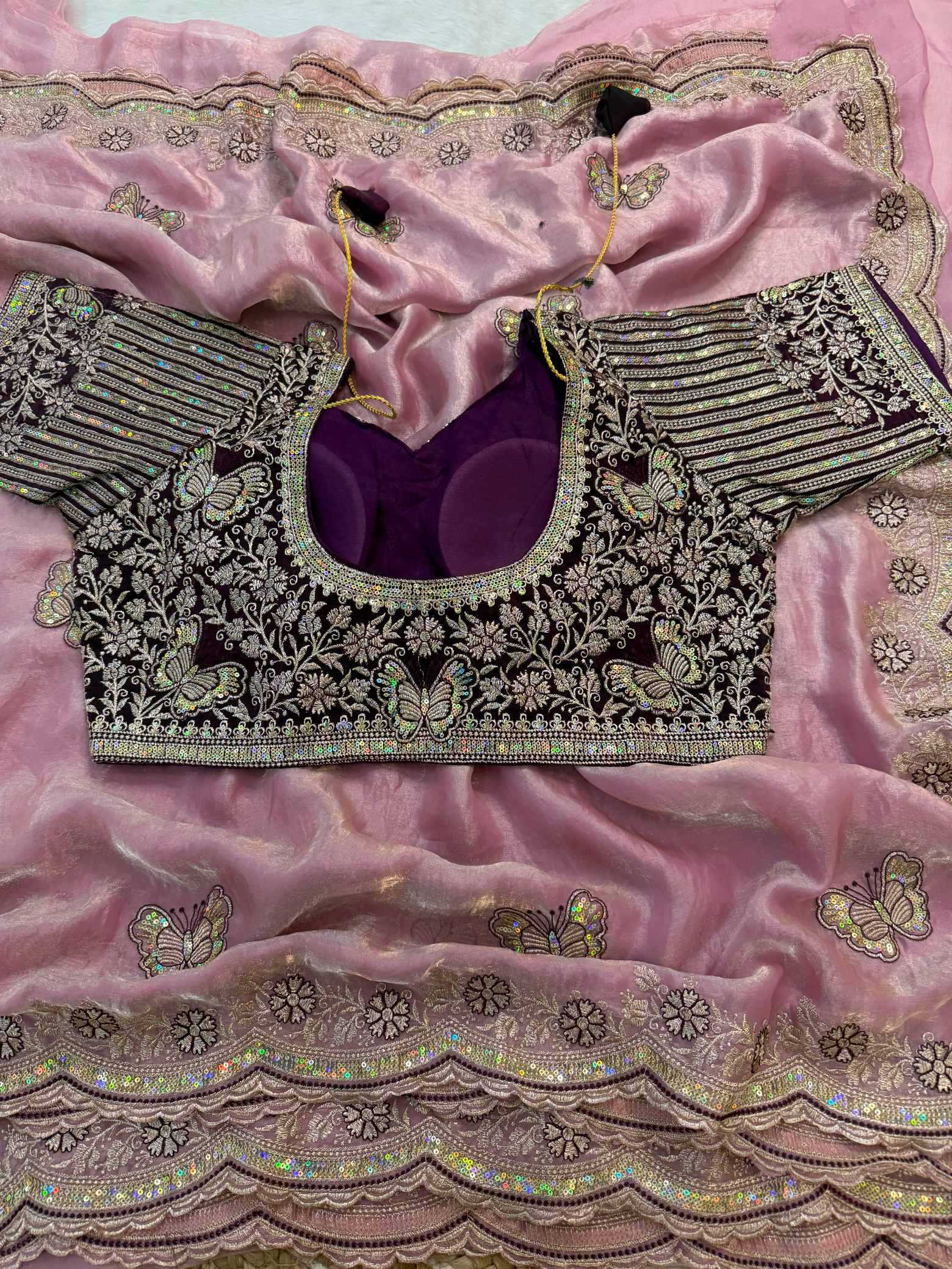 YNF Wholesale Space Silk Designer Silk Sarees  | Surat Manufacturer