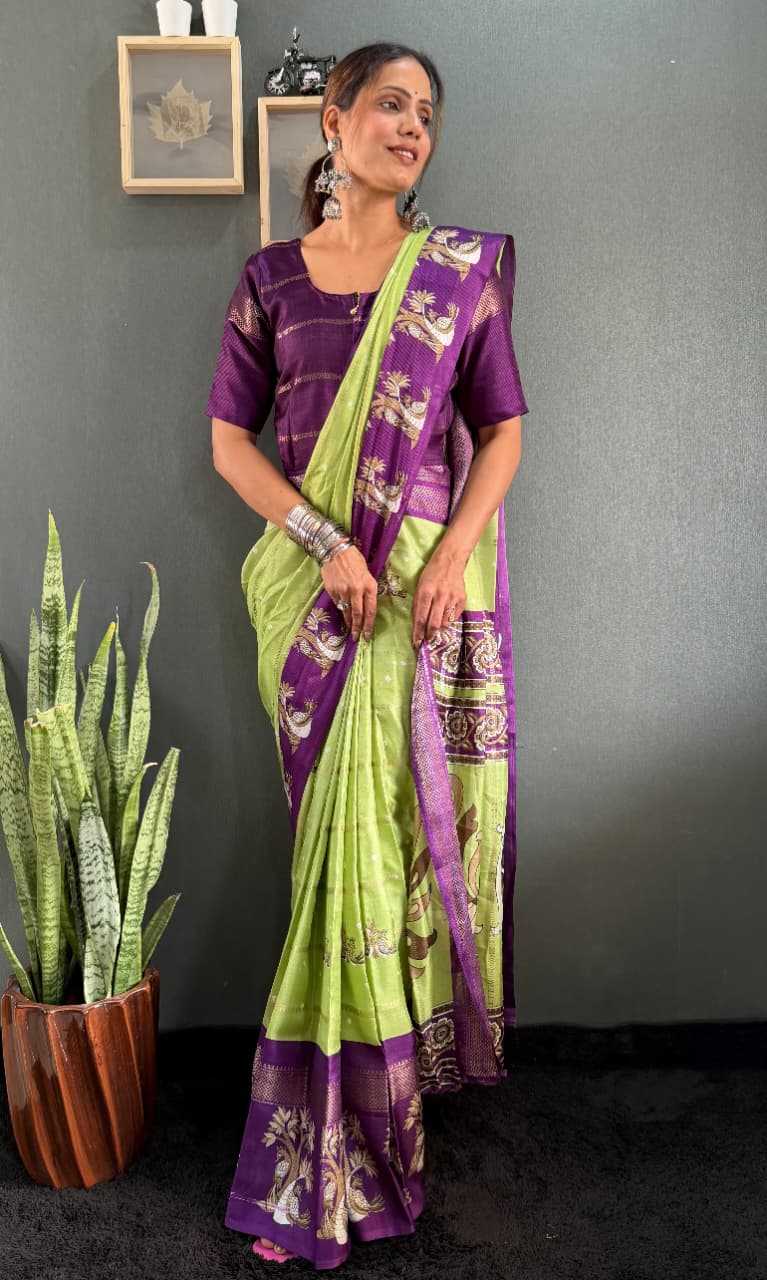 YNF Wholesale Dola Silk Saree Gown  | Surat Manufacturer