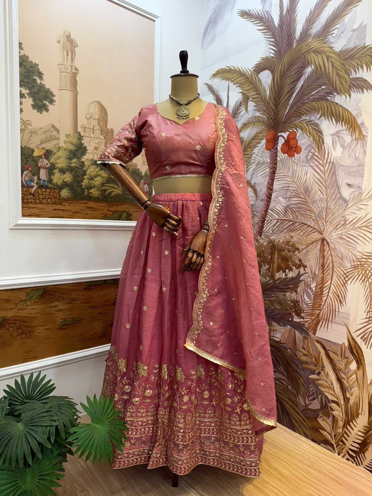 YNF Wholesale Crunchi Designer Lehenga  | Surat Manufacturer