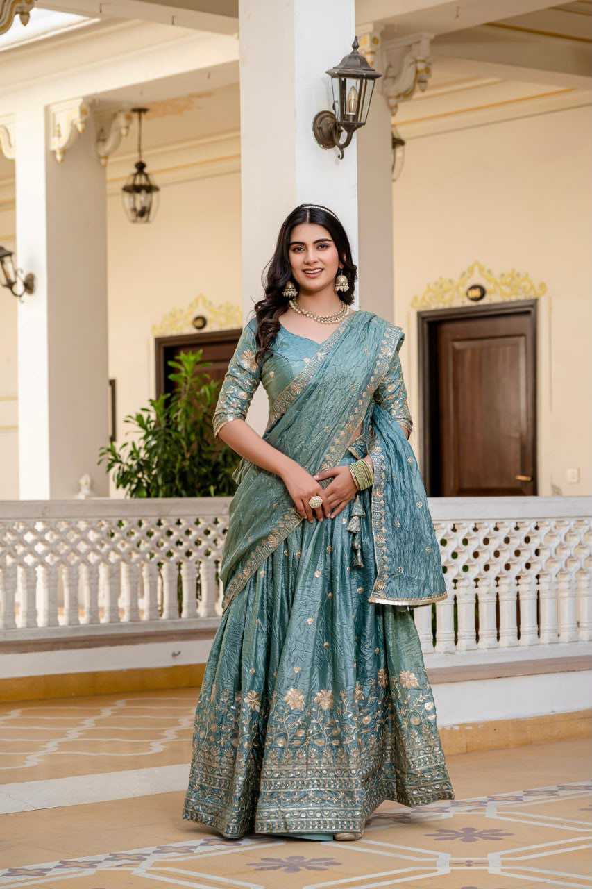 YNF Wholesale Crunchi Designer Lehenga  | Surat Manufacturer