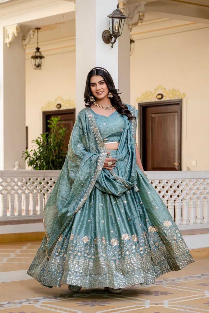 YNF Wholesale Crunchi Designer Lehenga  | Surat Manufacturer