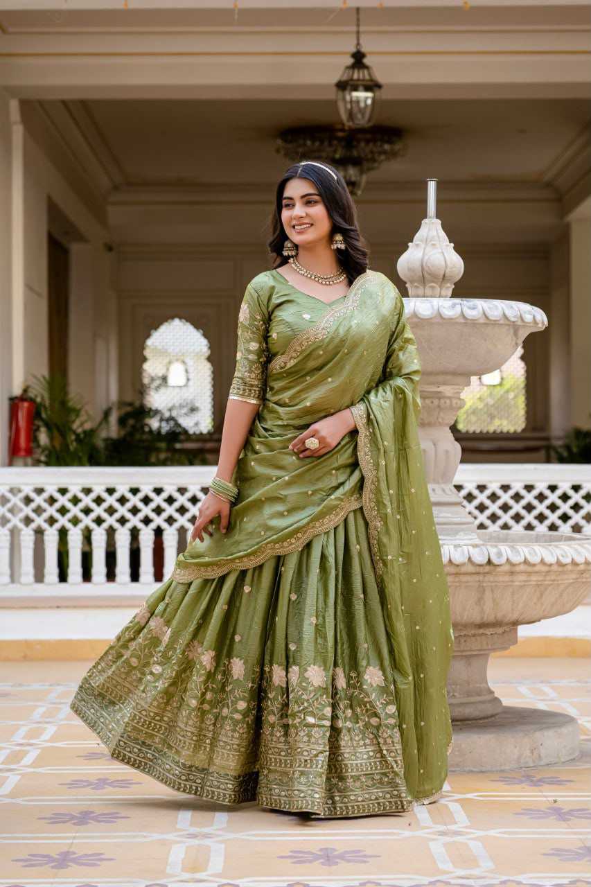 YNF Wholesale Crunchi Designer Lehenga  | Surat Manufacturer