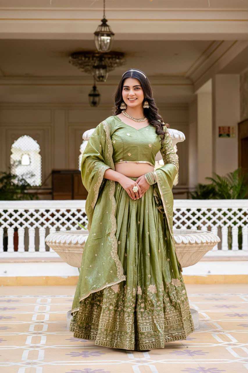 YNF Wholesale Crunchi Designer Lehenga  | Surat Manufacturer