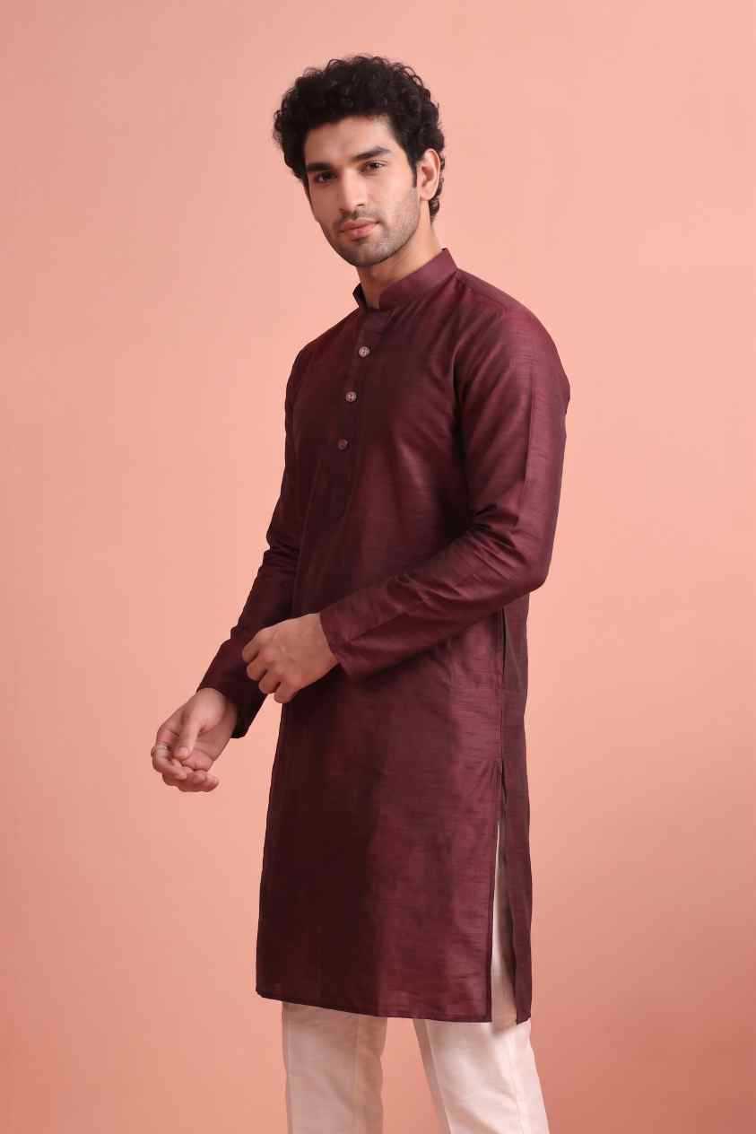 YNF Wholesale Silk Mens Kurtas  | Surat Manufacturer