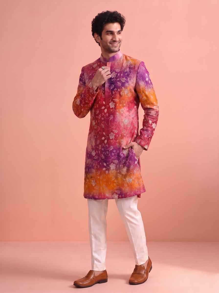 YNF Wholesale Rangoli Silk Mens Kurtas  | Surat Manufacturer