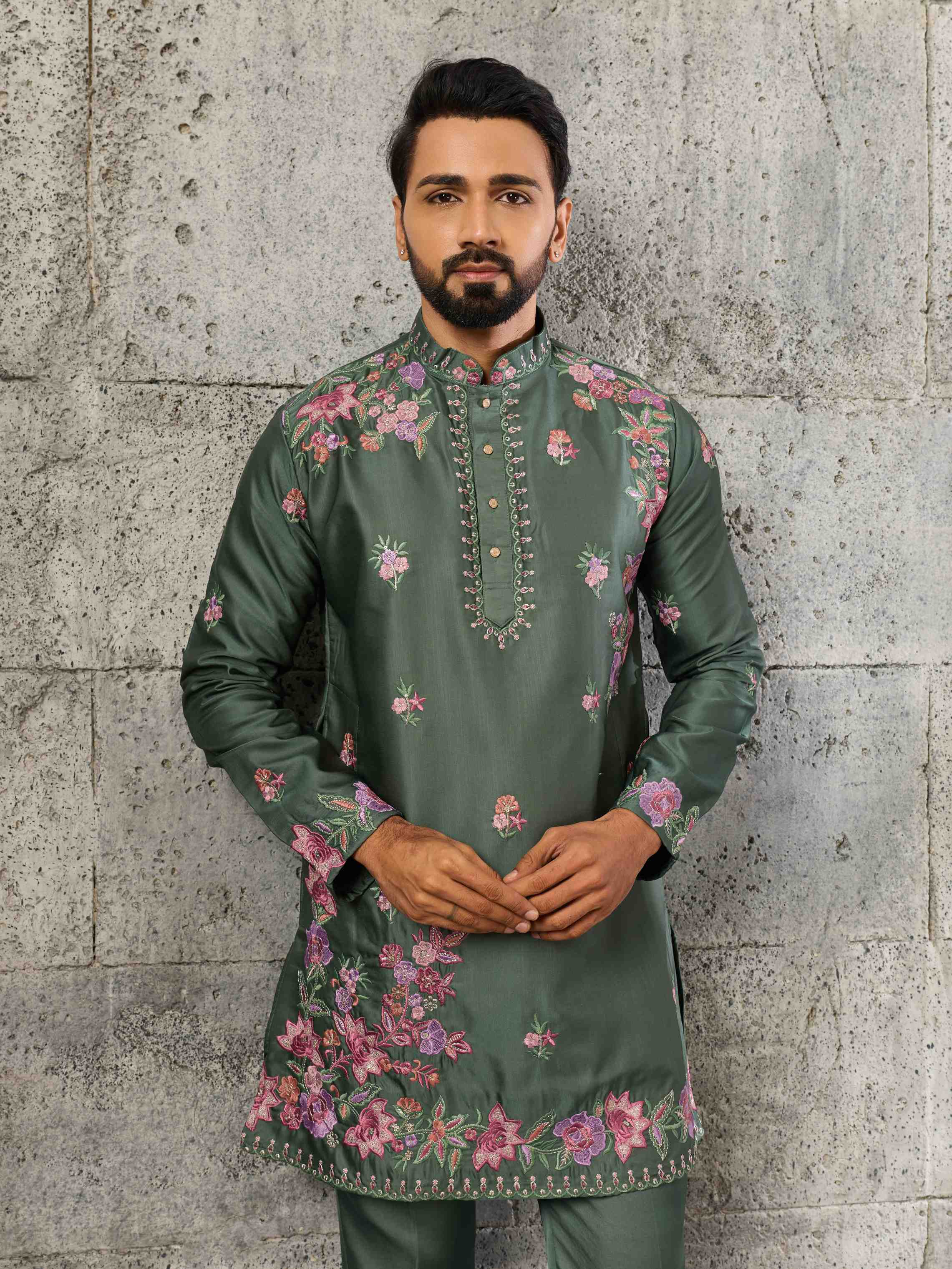 YNF Wholesale Fancy Mens Kurtas  | Surat Manufacturer
