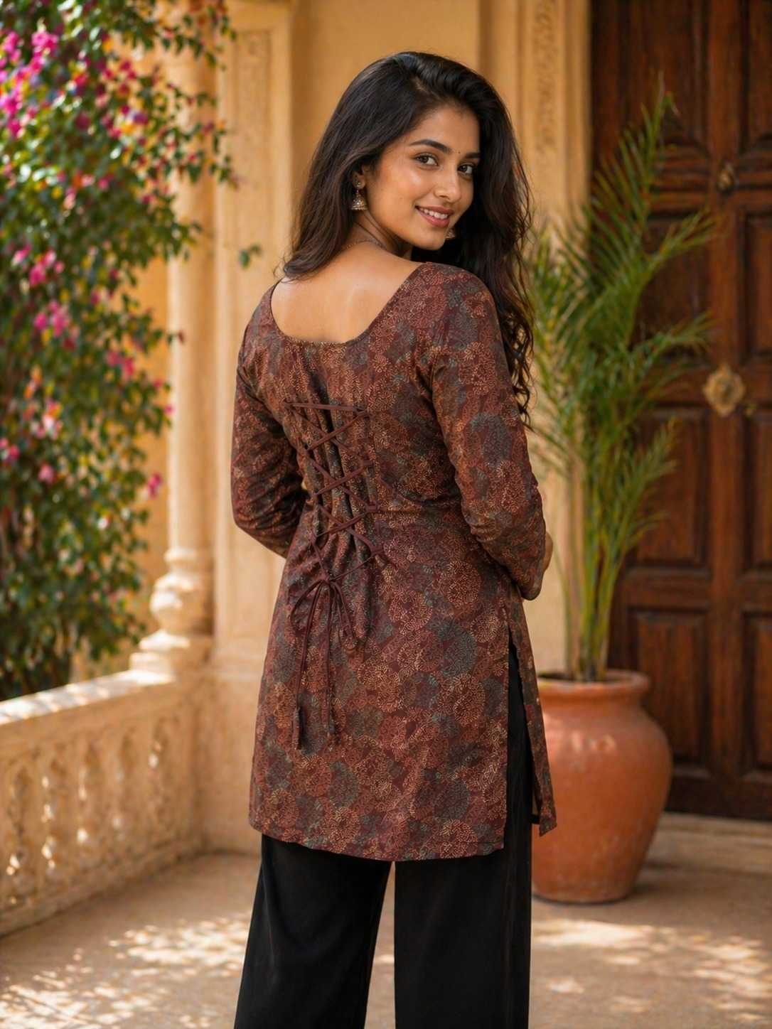 YNF Wholesale Heavy Rayon Short Kurtis  | Surat Manufacturer
