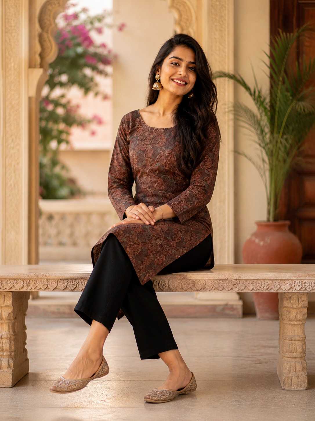 YNF Wholesale Heavy Rayon Short Kurtis  | Surat Manufacturer