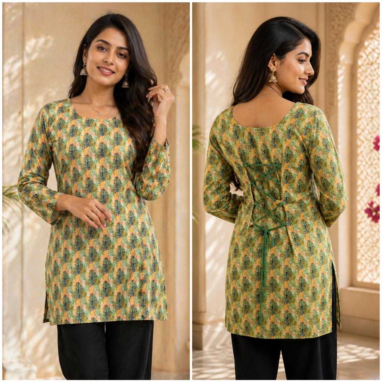 YNF Wholesale Heavy Rayon Short Kurtis  | Surat Manufacturer