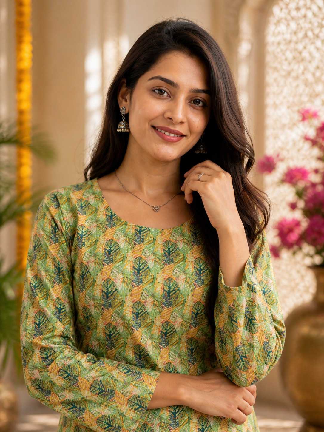 YNF Wholesale Heavy Rayon Short Kurtis  | Surat Manufacturer