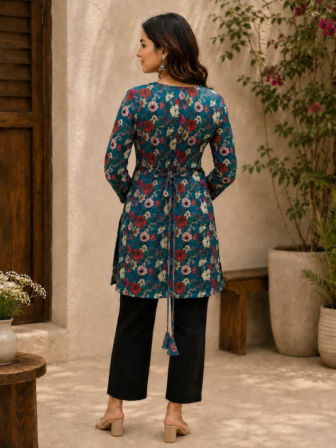 YNF Wholesale Heavy Rayon Printed Kurtis  | Surat Manufacturer