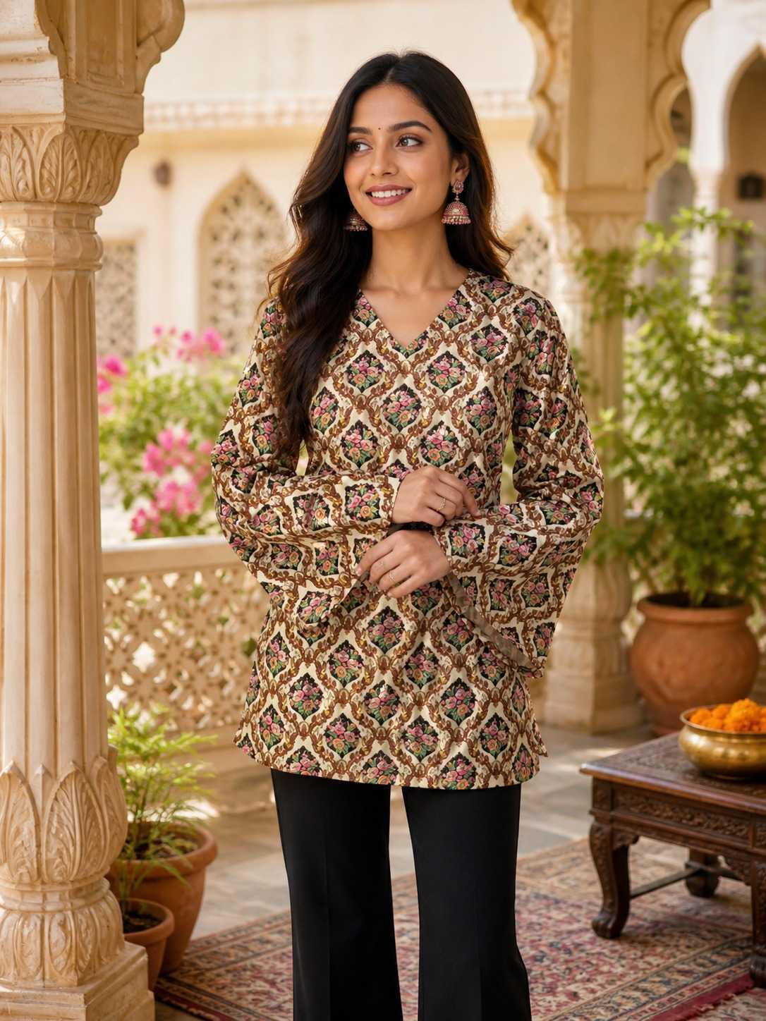 YNF Wholesale Heavy Rayon Short Kurtis  | Surat Manufacturer