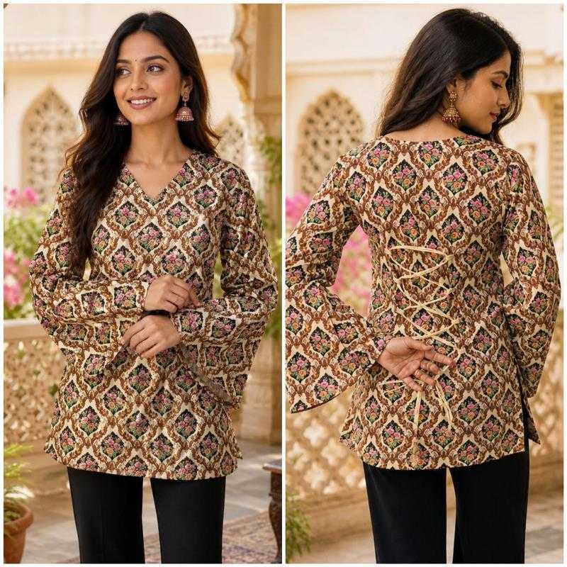 YNF Wholesale Heavy Rayon Short Kurtis  | Surat Manufacturer