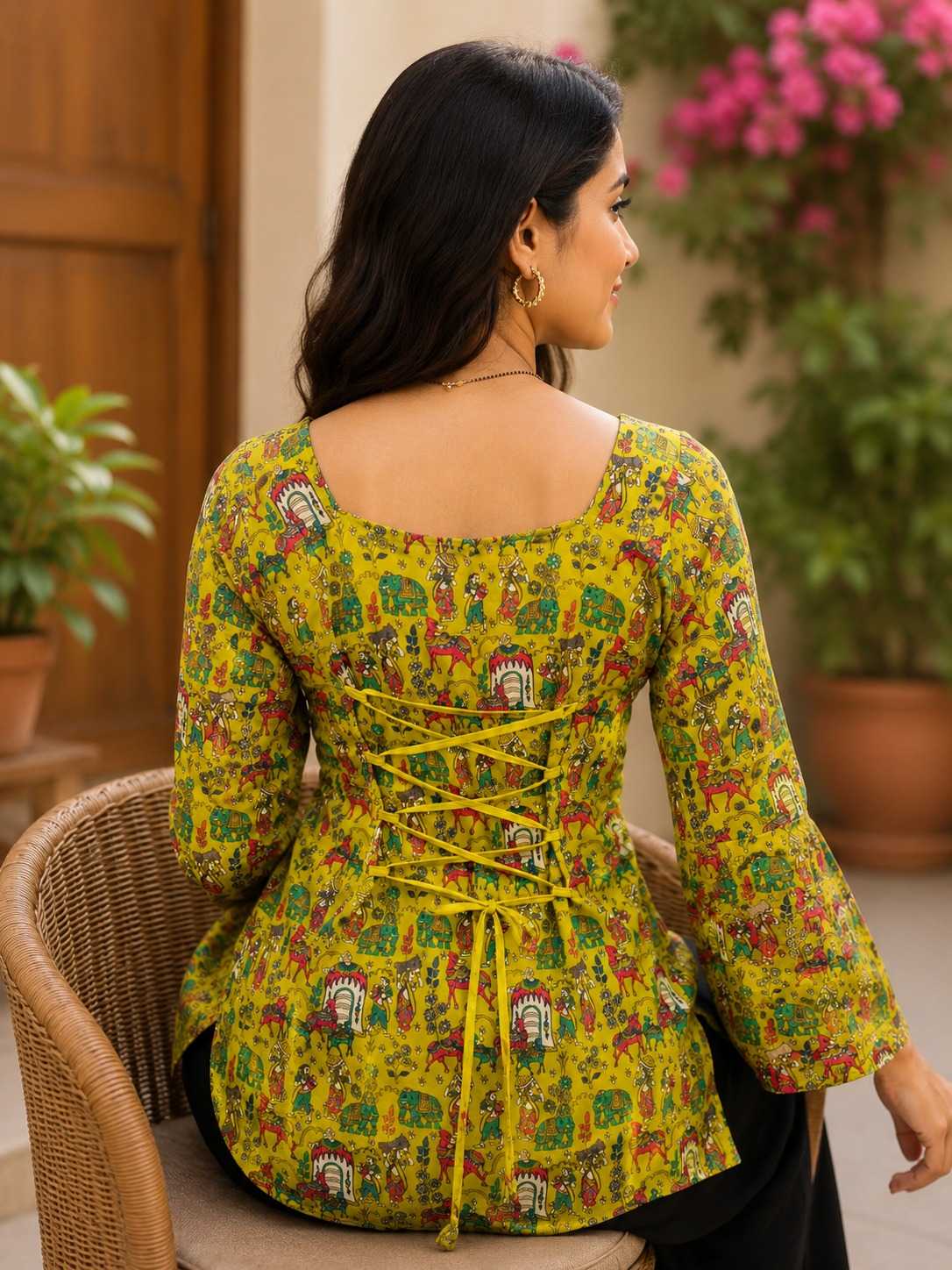 YNF Wholesale Rayon Short Kurtis  | Surat Manufacturer