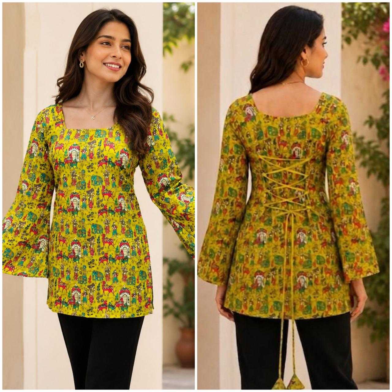 YNF Wholesale Rayon Short Kurtis  | Surat Manufacturer