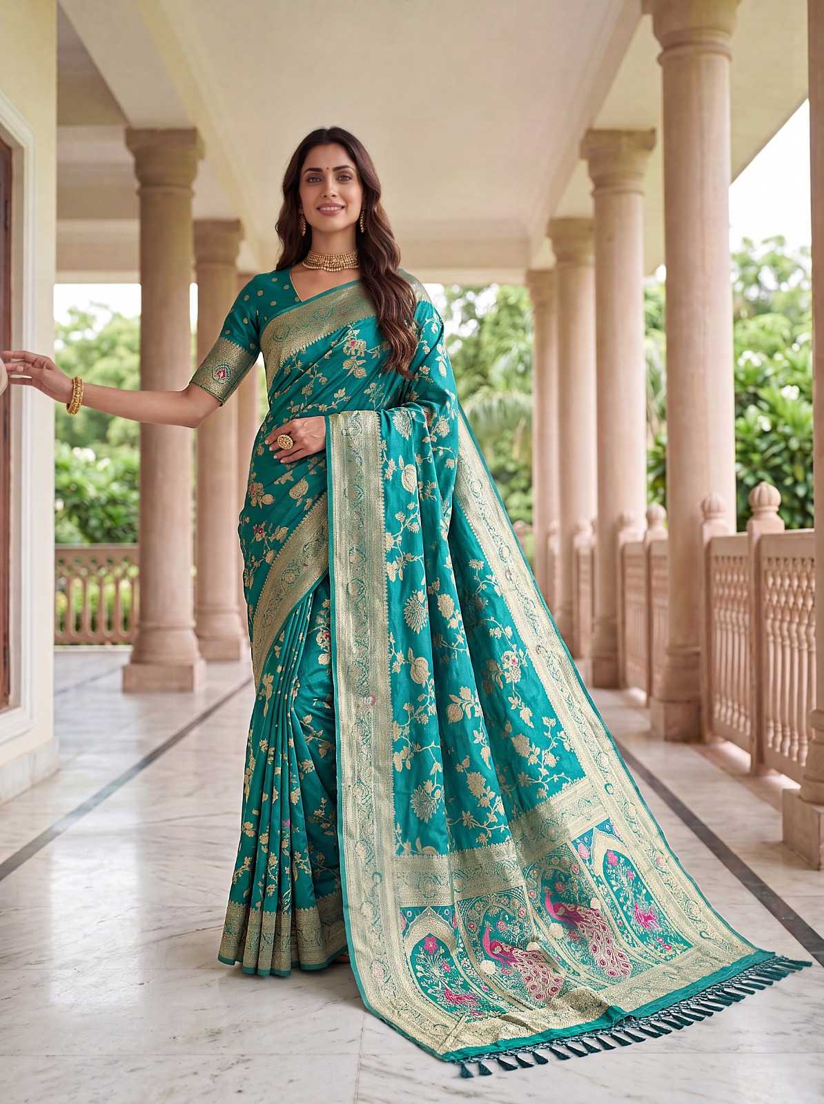 YNF Wholesale Nylon Designer Sarees  | Surat Manufacturer