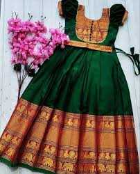 YNF Wholesale Cotton Kids Gown  | Surat Manufacturer