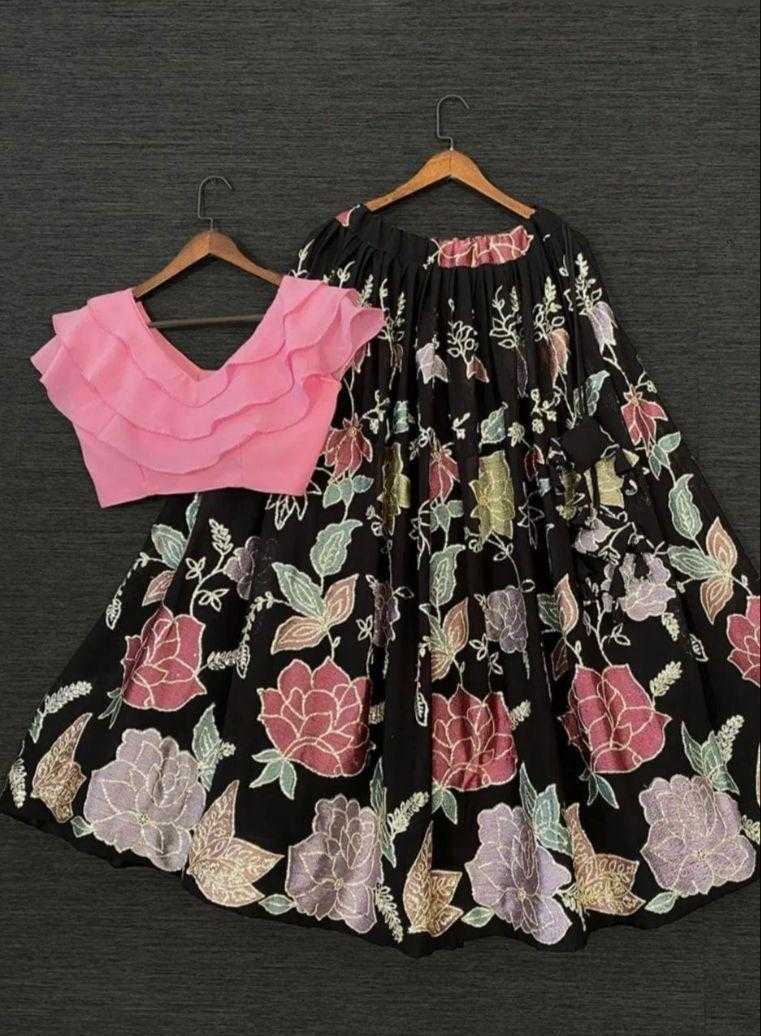 YNF Wholesale Georgette Kids Lehenga  | Surat Manufacturer