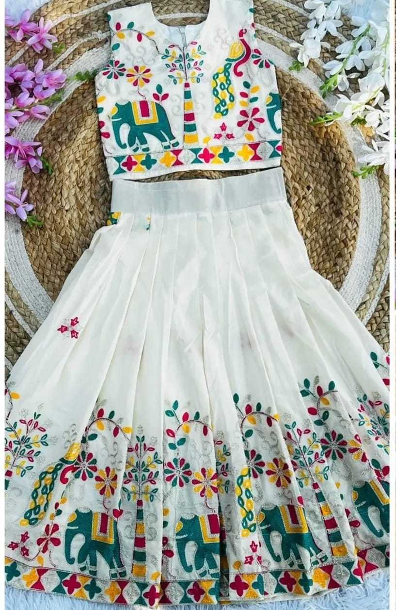 YNF Wholesale Pure Cotton Kids Designer Frock  | Surat Manufacturer