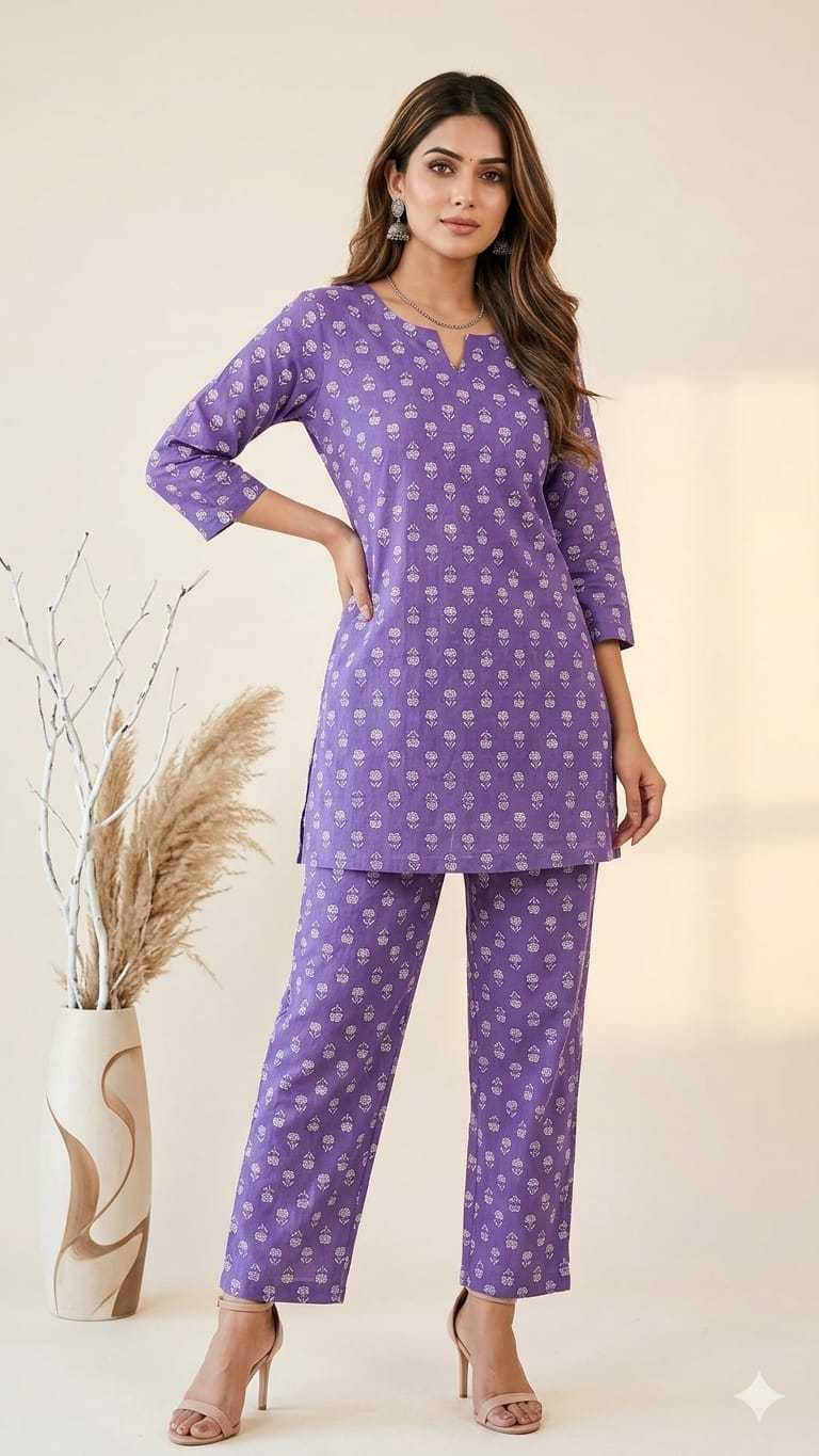 YNF Wholesale Soft Cotton Co-ord Set | Surat Manufacturer