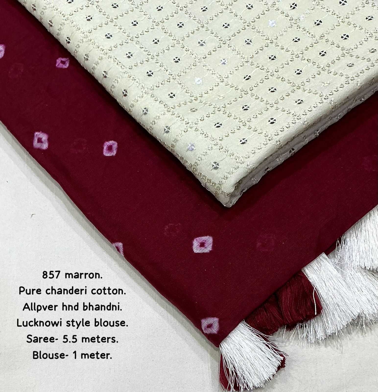 YNF Wholesale Chanderi Cotton Designer Sarees | Surat Manufacturer