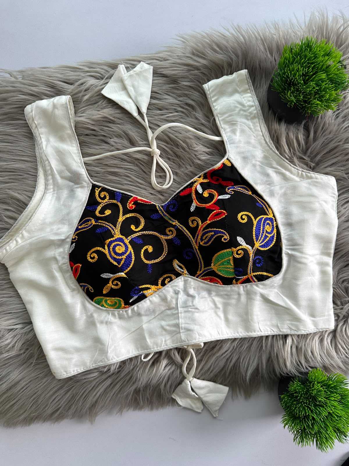 YNF Wholesale Cotton Designer Blouse | Surat Manufacturer