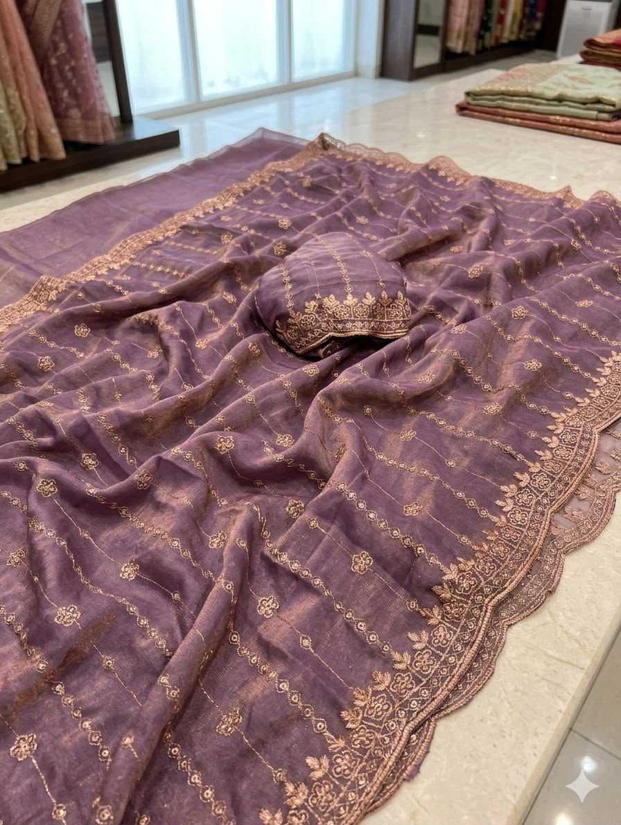 YNF Wholesale Dull Moss Designer Sarees | Surat Manufacturer