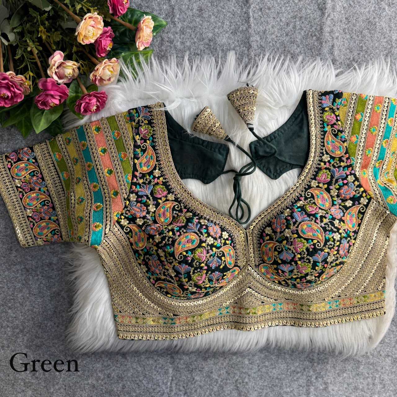 YNF Wholesale Faux Georgette Designer Blouse | Surat Manufacturer