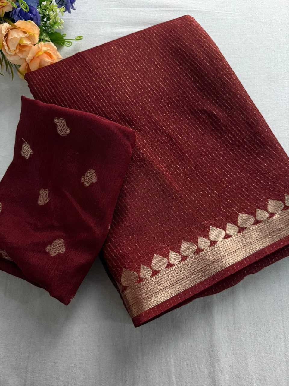 YNF Wholesale Georgette Designer Sarees | Surat Manufacturer