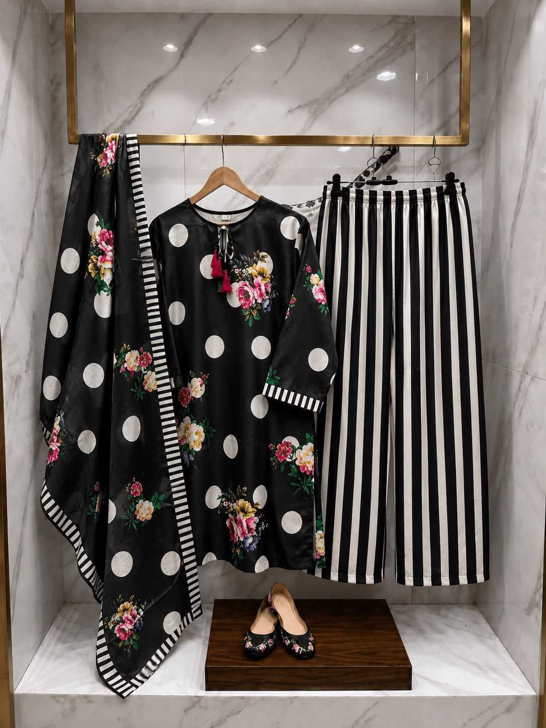 YNF Wholesale Japan Sartin Ladies Suits | Surat Manufacturer